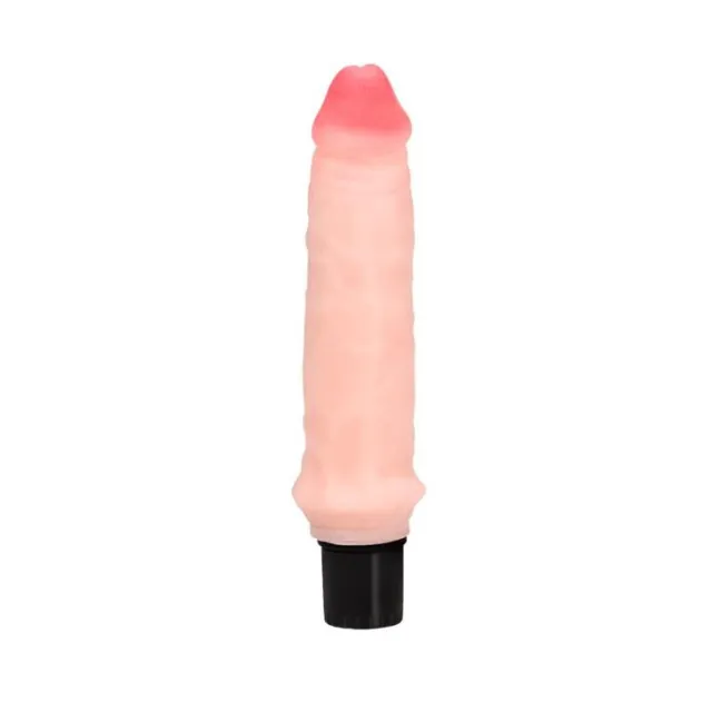 Вибратор Baile The Realistic Cock Multispeed, 20 см (телесный)