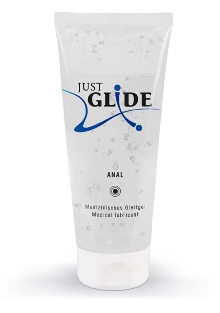 Just Glide Anal - Lubrykant analny, Bez smaku, 200 ml