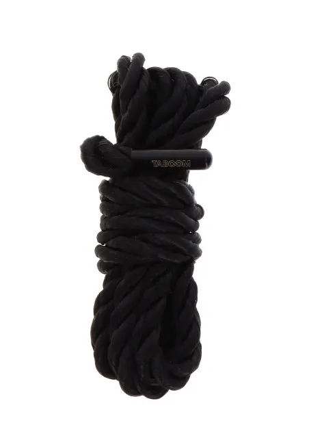 БДСМ мотузка Taboom Bondage Rope, 1.5 м (чорний)
