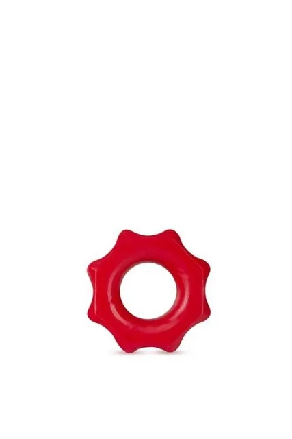 Blush Stay Hard Nutz - Zestaw pierścieni erekcyjnych, Czerwony, 4, 3 cm
