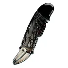 Насадка на пенис Pretty Love Penis Sleeve Cecelia, 18,5 см (черный)
