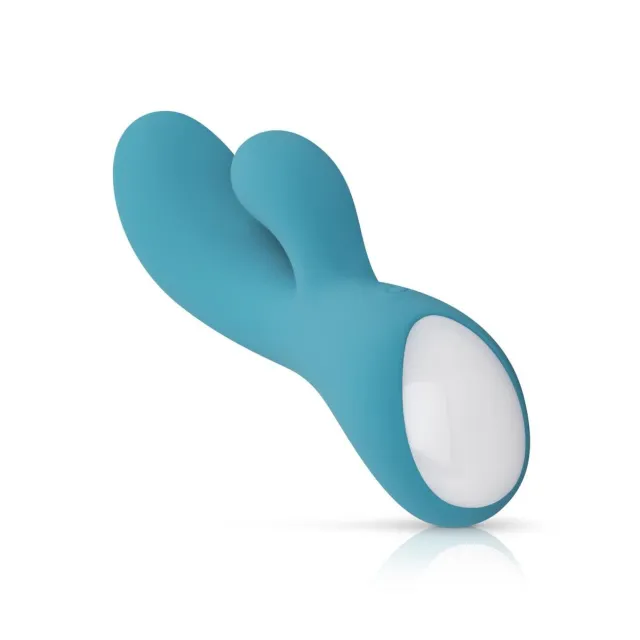 Вібратор-кролик Cala Azul Martina I Rabbit Vibrator, 18 см (бірюзовий)