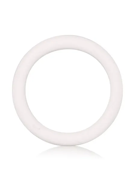 Эрекционное кольцо Calexotics Rubber Ring Medium, 5 см (белый)