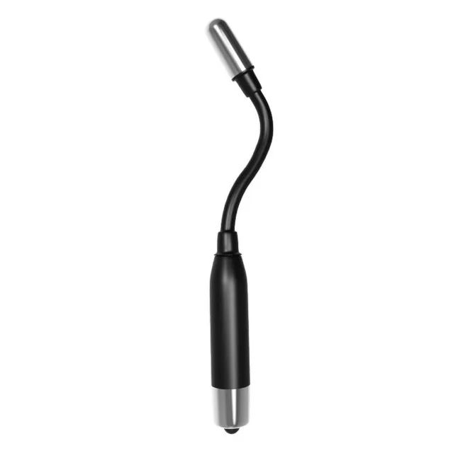 Вибромассажер Baile Microphone, 21 см (черный)