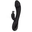 Fierce Euphoria Lust Electro Waves - Wibrator królik, Czarny, 19, 5 cm