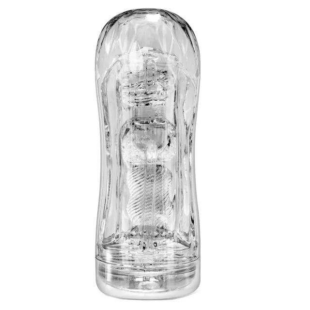 BlueJunker Joy Masturbator Anal - Masturbator, Przezroczysty, 16.5 cm