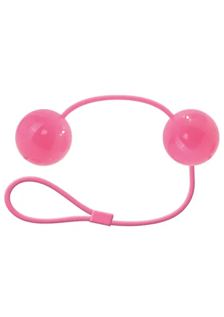 Toyz4lovers Candy Balls Pink - Kulki gejszy, Różowy, 21.5 cm