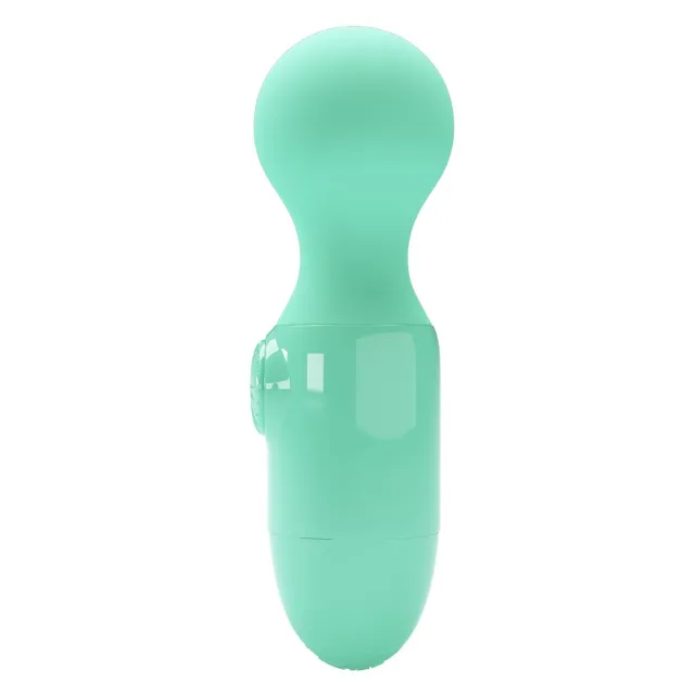 Вибромассажер Pretty Love Mini Stick Little Cute, 12 см (бирюзовый)