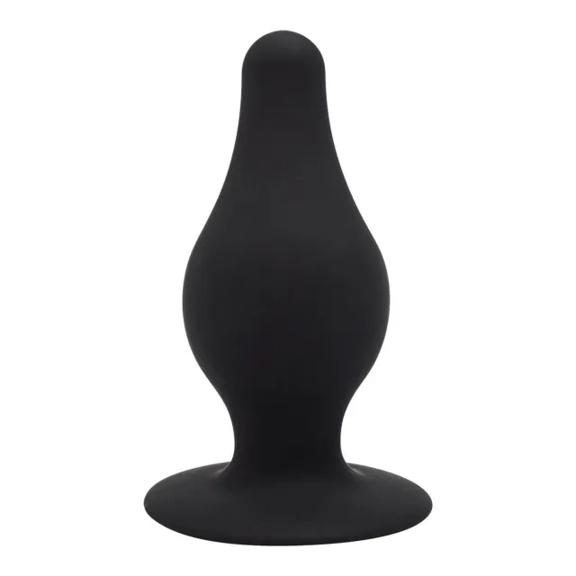 Анальна пробка SilexD Model 2 size L, 10.2 см (чорний)