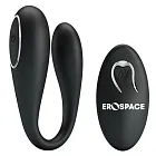 EROSPACE Astro - Wibrator dla par, Czarny, 9, 5 cm