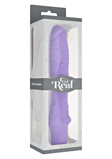 Вибратор Get Real Classic Large, 25 см (фиолетовый)