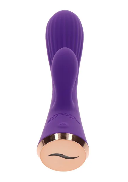 Вибратор-кролик ToyJoy Iris, 17.5 см (фиолетовый)
