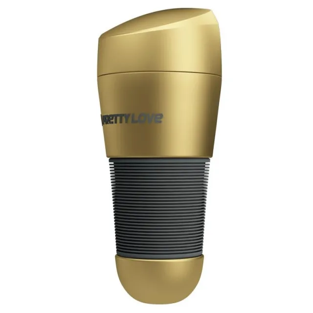 Pretty Love Kitty Gold - Masturbator, W kolorze cielistym, 20, 5 cm