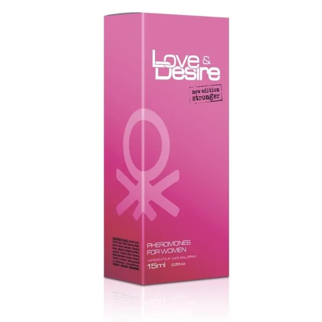 EROMED Love&Desire - Perfumy damskie z feromonami, 15 ml