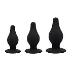 Набір анальних пробок Orion SilexD Silicone Plug Kit, 3 шт