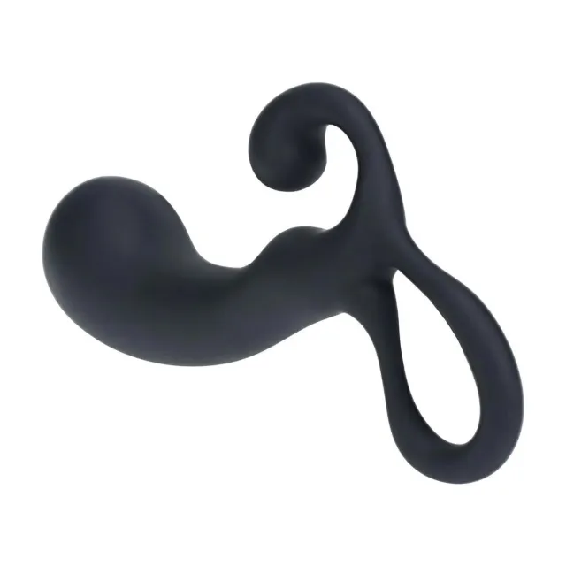 Стимулятор простаты Levelz Bulb with Loop S, 11.3 см (черный)