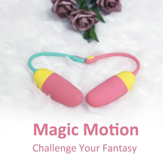 Віброяйце Magic Motion Magic Vini, 23.7 см (помаранчевий)