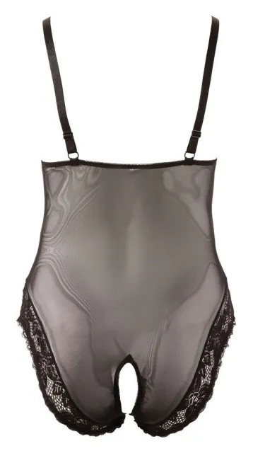 Боді Cottelli Curves, 4XL (чорний)