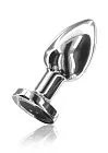TOYJOY Glider - Korek analny, Srebro, 7.6 cm, S