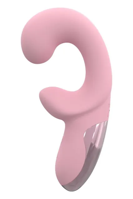 Вібратор Dreamtoys Glam Duo, 17.1 см (рожевий)