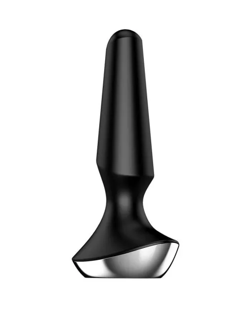 Анальная пробка Satisfyer Plug-ilicious 2, 14 см (черный)