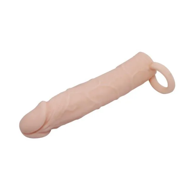 Насадка на пеніс Pretty Love Penis Sleeve Flesh 7", 18 см (тілесний)