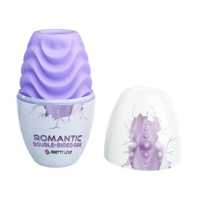 Мастурбатор яйцо Pretty Love Double-Sided Egg (фиолетовый)