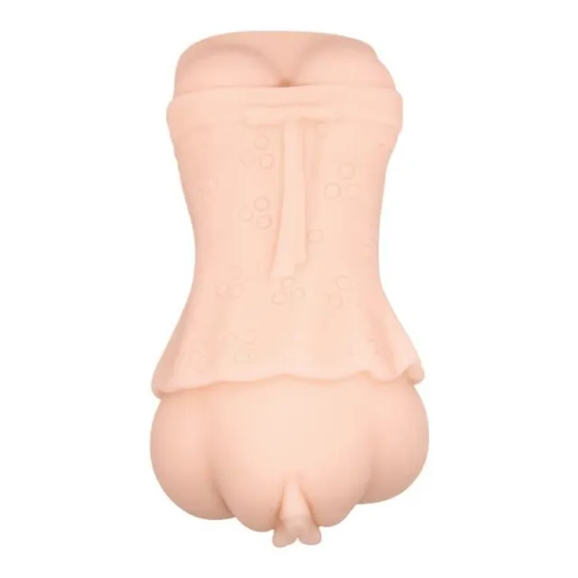 Crazy Bull Vagina Masturbator Flesh Vibrating II - Masturbator, W kolorze cielistym, 14.5 cm