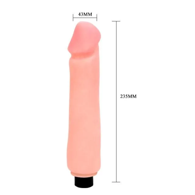 Вібратор Mutlispeed Flexible Vibrator, 23,5 см (тілесний)
