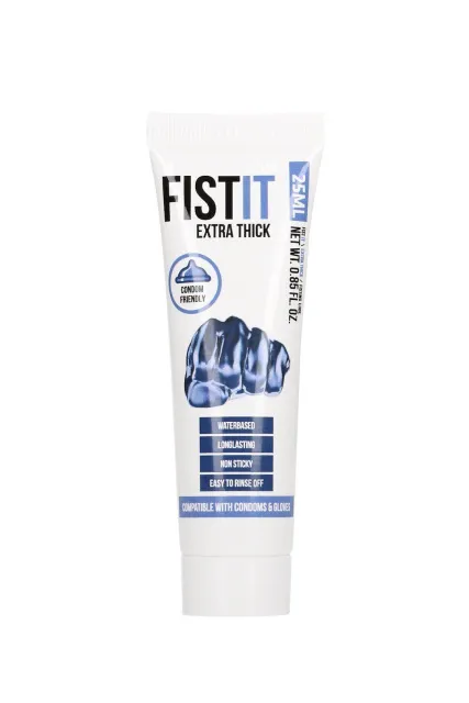 Fist It Extra Thick Lubricant - Lubrykant na bazie wody, Bez zapachu i smaku, 25 ml