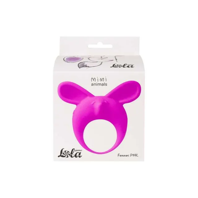 Виброкольцо Lola Games MiMi Animals Fennec Phil, 7.9 см (фиолетовый)