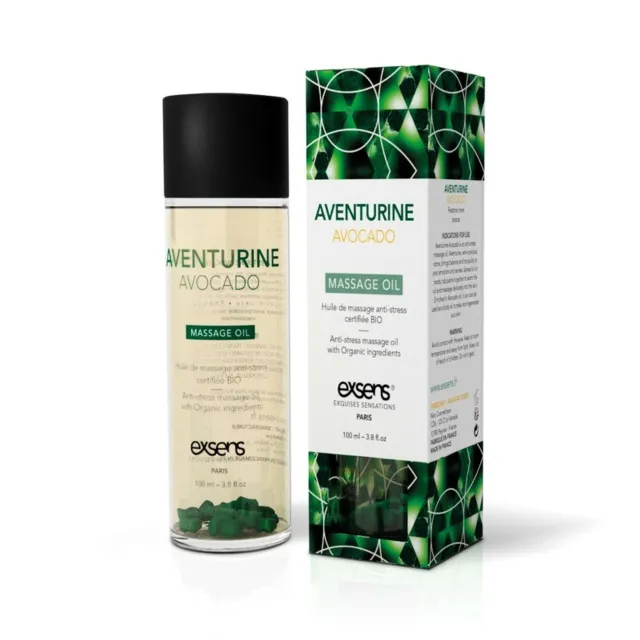 Масажна олія Exsens Aventurine Avocado, 100 мл