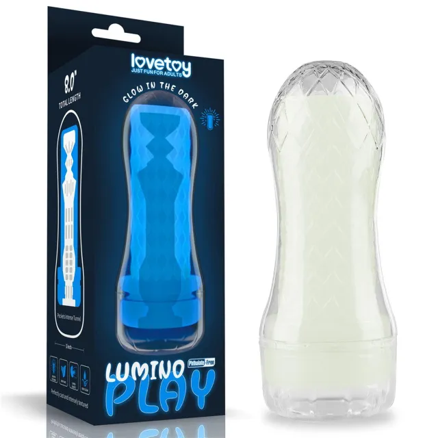Мастурбатор Lovetoy Lumino Play Pocketed (белый)