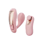 Qingnan No.6 Wireless Control Wearable Vibrator - Wibrator, Różowy, 8 cm