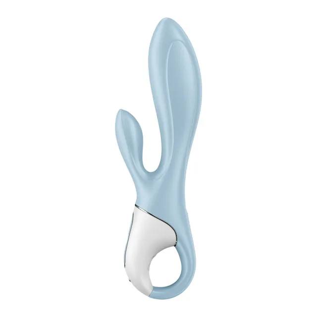 Вібратор-кролик Satisfyer Air Pump Bunny 1, 20 см (блакитний)