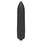 Lovetoy X-Basic Bullet Long - Mini-wibrator, Czarny, 9 cm