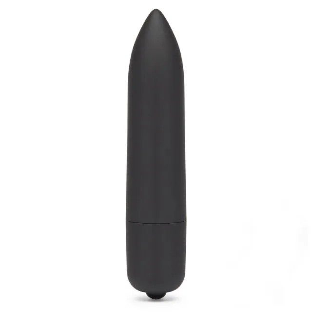 Lovetoy X-Basic Bullet Long - Mini-wibrator, Czarny, 9 cm
