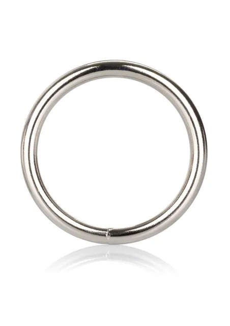 Эрекционное кольцо CalExotics Silver Ring Large, 5 см (серебристый)