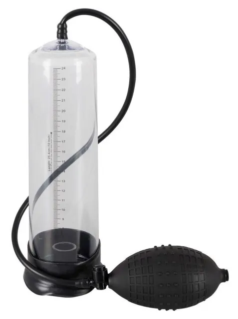 Помпа для пеніса Mister Boner Professionals Power Pump, 25 см (прозорий)