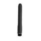 Силиконовый наконечник для анального душа Black Mont 5.9 Bum Douche Buddy, 15 см (черный)