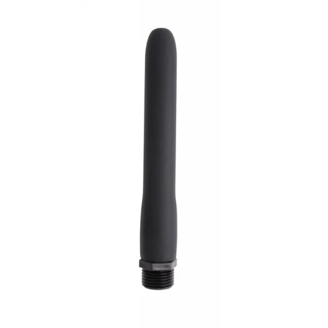 Силиконовый наконечник для анального душа Black Mont 5.9 Bum Douche Buddy, 15 см (черный)