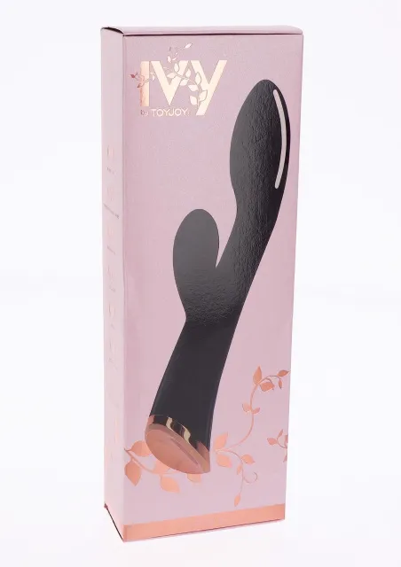 TOYJOY Ivy Cassia Xtra Intense - Wibrator królik, Czarny, 20, 5 cm