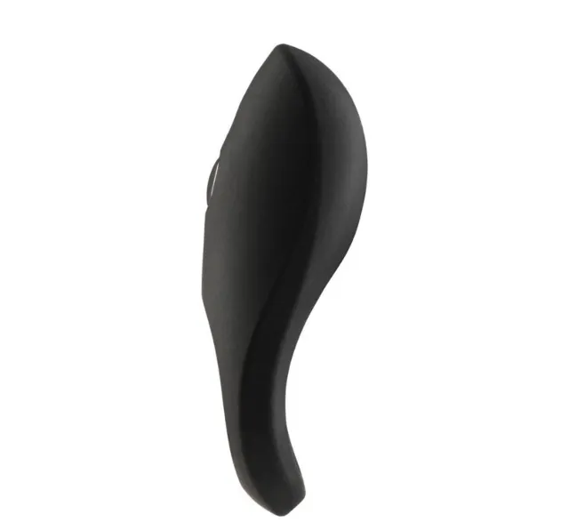Виброкольцо So Divine Rechargeable Vibrating Cock Ring, 3 см (черный)