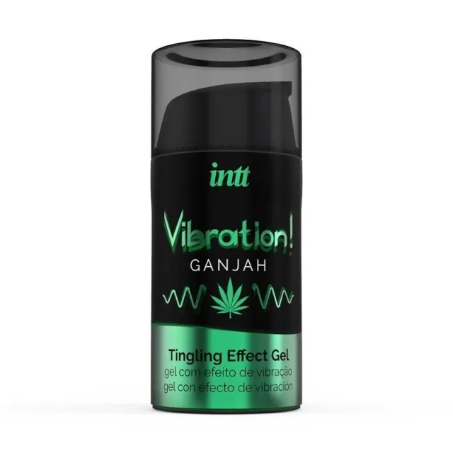 Жидкий вибратор с ароматом конопли Intt Vibration, 15 мл