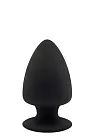 Dream Toys Premium Silicone Plug - Korek analny, Czarny, 11 cm