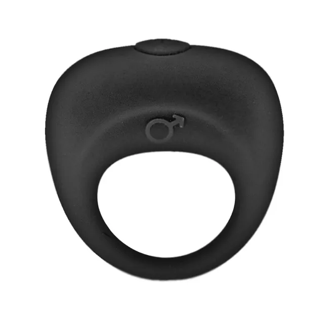 Виброкольцо Glamy Vibrating Cockring, 5 см (черный)
