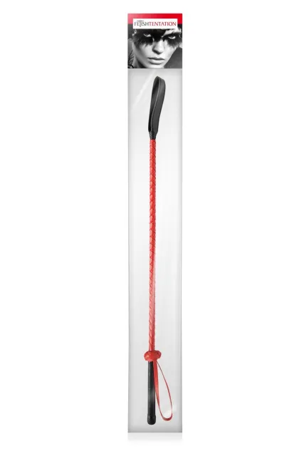 Стек Fetish Tentation Black and Red Whip, 60 см (красный)