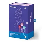Вагінальні кульки Satisfyer Strengthening Balls, 3 шт (мульти)