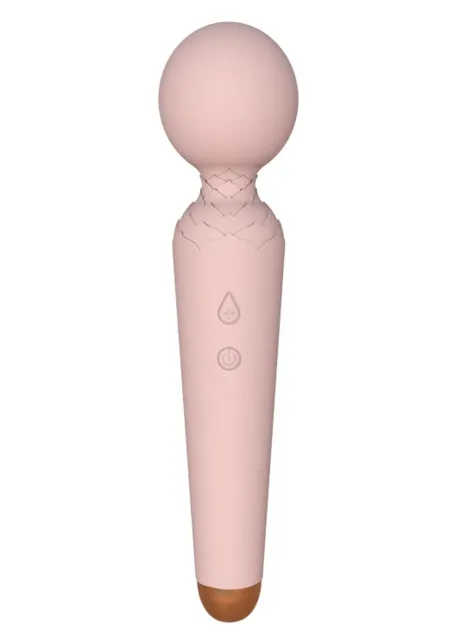 Вібромасажер Rechargeable Power Wand, 19,5 см (рожевий)