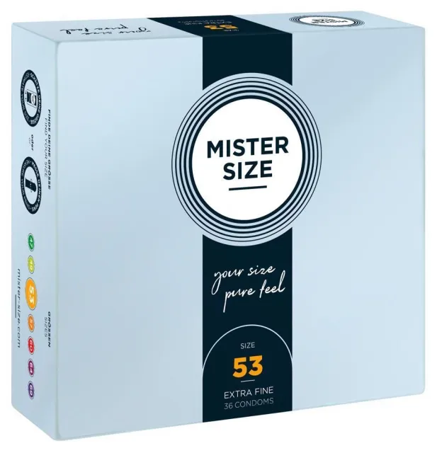 Презервативы Mister Size 53, 36 шт